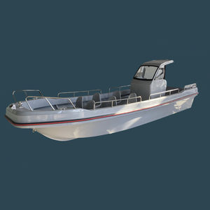 barco de pesca-passeio com motor de popa