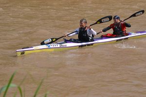 caiaque rígido / de velocidade / maratona / de 2 lugares