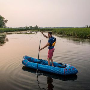 bote de rafting de 2 lugares