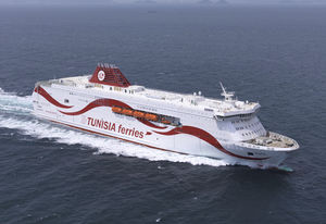 ferry para transporte de veículos de alta velocidade