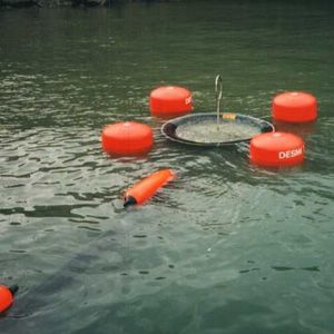 skimmer de hidrocarbonetos tipo vertedouro