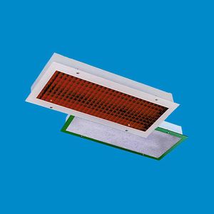 plafon para ambiente interno / para navio / de cabine / para lâmpada fluorescente