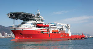navio de apoio offshore auxiliar para mergulho