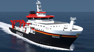 navio de pesquisa oceanográfica