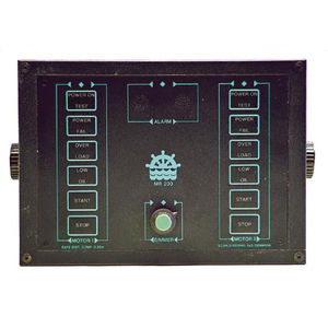 painel de comando para barco