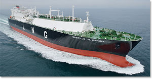 navio de carga metaneiro