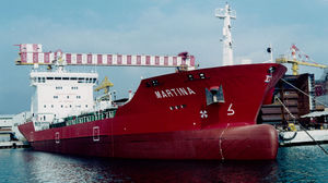 navio de carga porta-contêineres