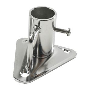 base para pedestal de guarda-mancebo para barco