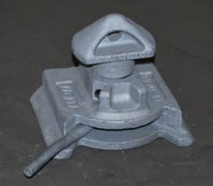 twist lock tipo rabo de andorinha para travamento de contêineres