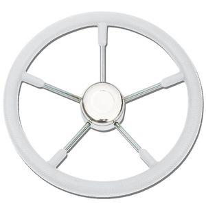 volante para barco a motor em aço inoxidável
