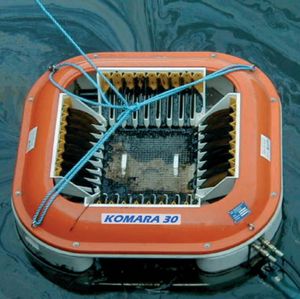 skimmer de hidrocarbonetos de banda oleofílica