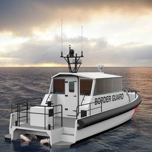 barco profissional barco-patrulha 1