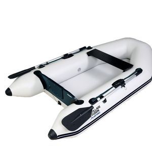bote inflável a remo em PVC