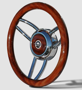 volante para barco a motor em aço inoxidável 1
