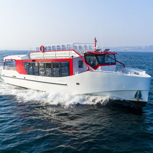 barco profissional barco de passageiros / híbrido diesel-elétrico / em alumínio