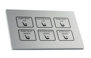 painel de comando para barco