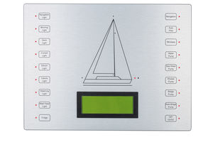 painel de comando para barco