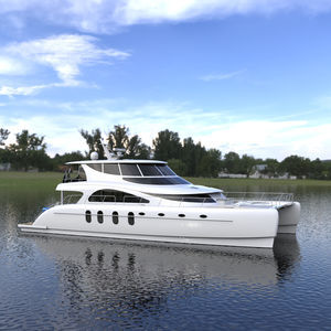 iate a motor catamarã