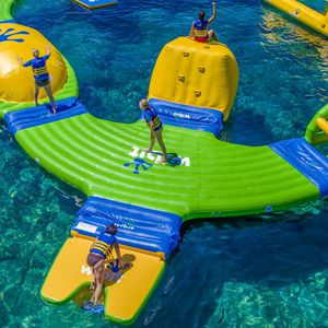 equipamento de diversão aquática plataforma / inflável