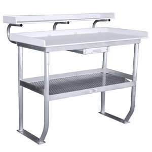 mesa para limpeza de peixe para píer
