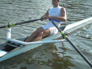barco de remo de regata