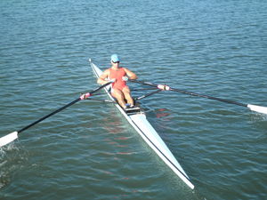 barco de remo de regata