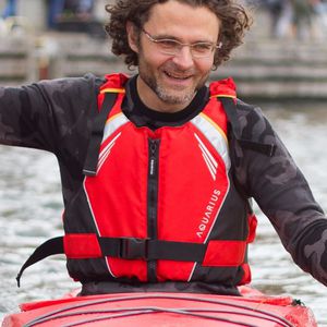 colete auxiliar de flutuação para caiaque ou canoa