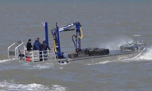 barco de transporte logístico