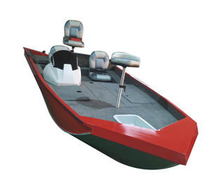bass boat com motor de popa / de pesca esportiva / em alumínio / máx. 4 pessoas