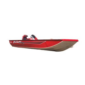 bass boat com motor de popa