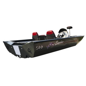 bass boat com motor de popa / em alumínio / máx. 5 pessoas