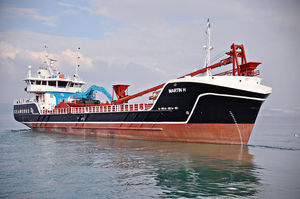 navio de carga graneleiro