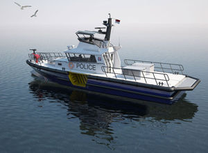 barco profissional barco-patrulha