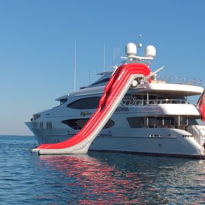 equipamento de diversão aquática escorregador / para iate