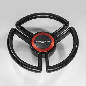 volante para barco a motor em fibra de carbono