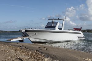 barco utilitário / com motor de centro hidrojato