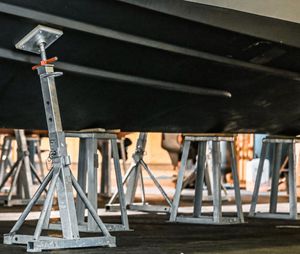 berço de apoio para barco
