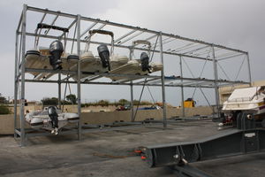 suporte para barco