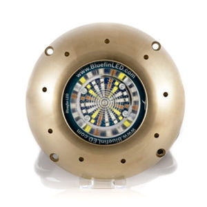iluminação subaquática para barco
