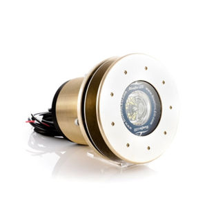 iluminação subaquática para barco