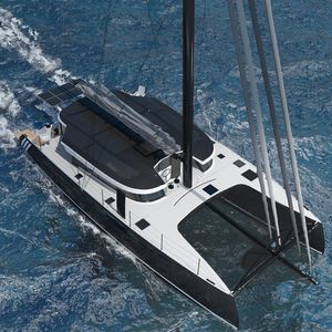 iate à vela catamarã 1