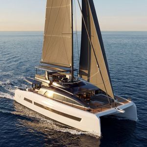 iate à vela catamarã