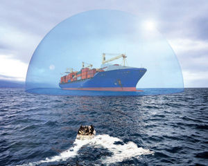 sistema antipirataria para navio mercante