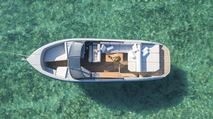 lancha de proa aberta com motor de centro / elétrica / bowrider / esportiva