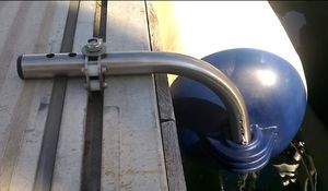 defensa para barco / de píer / cilíndrica / inflável