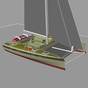 catamarã / de charter / 2 cabines / sail-drive