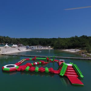 equipamento de diversão aquática colchão / parque / boia / inflável