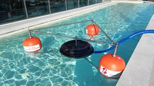 skimmer de hidrocarbonetos tipo vertedouro