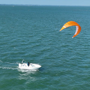 sistema de propulsão com pipa para barco