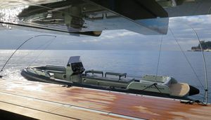 vara de amarração para barco